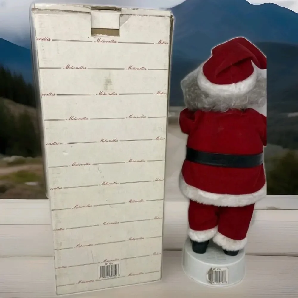 1993 Telco Original Motion-ettes of Christmas 16” Musical Santa Claus w/Box